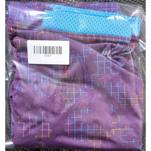 All in Motion Purple Teal Jogging Active Shorts Womens Large 12/14  Running - Picture 6 of 6